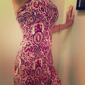 BCBG backless summer party dress.